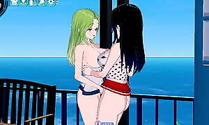 Koikatsu Sunshine two girls play