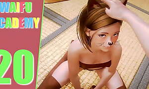 『THE NERDY GIRL BECOME MY LOYAL KITTY』WAIFU ACADEMY - EPISODE 20