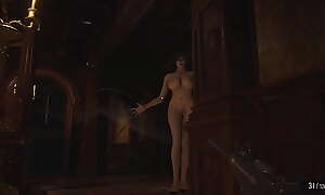 RE8 Resident Evil Village Lady Dimitrescu Nude Naked Mod