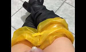 CAPA DE CHUVA E BOTAS