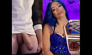 WWE Sasha Banks loves Big White Cock