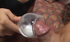 Exotic bitch in fishnet stockings gets a nice dose of dick