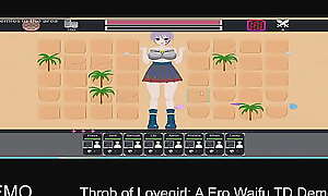 Throb of Lovegirl: A Ero Waifu TD Demo