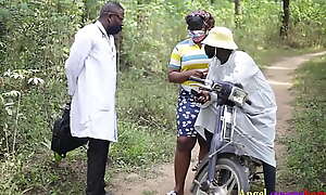 African pandemic doctor using a free test to be fucking people wife their community