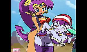 Shantae x Risky Futa with Rottytops
