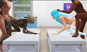 Cute Girls Fucked in the Ass - Sims 4