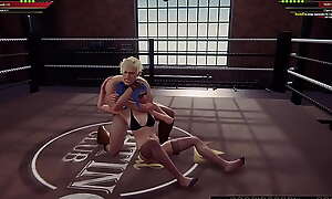 Johnny Walker Black VS Ann (Naked Fighter 3D)