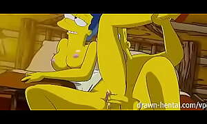 Homer comendo a marge